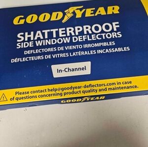 Goodyear Shatterproof Side Window Deflectors Chevy Silverado